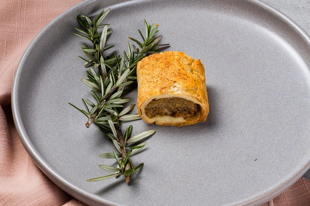 Spiced pumpkin and chickpea roll