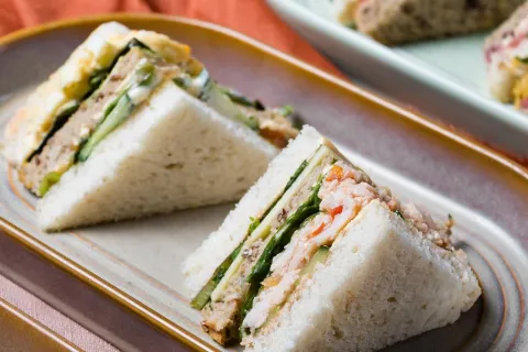 Assorted Selection of Club Sandwiches