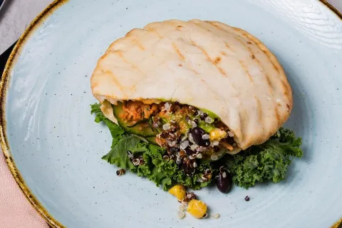 Cajun Chicken Pita