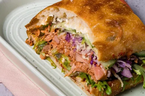 Gochujang Jackfruit Pide
