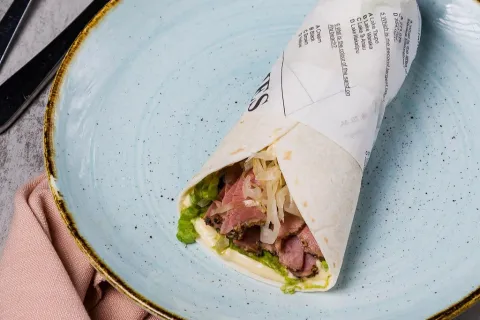 Pastrami Brisket Wrap