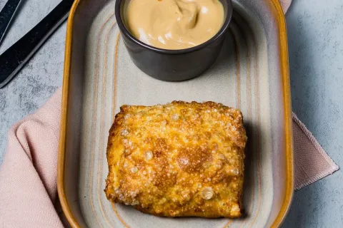 Chicken Dim Sum with Sweet Teriyaki Mayo